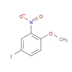 Aobchem&nbsp;4-Iodo-1-methoxy-2-nitrobenzene | ≥97% | CAS 52692-09-8 | C7H6INO3 | 25g