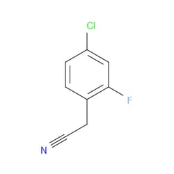 Aobchem&nbsp;2-(4-Chloro-2-fluorophenyl)acetonitrile | ≥95% | CAS 75279-53-7 | C8H5ClFN | 25g