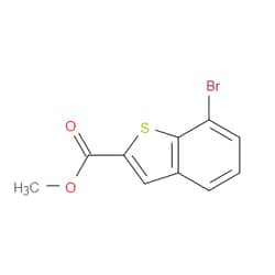 Aobchem&nbsp;Methyl 7-bromobenzo[b]thiophene-2-carboxylate | ≥97% | CAS 550998-53-3 | C10H7BrO2S | 25g