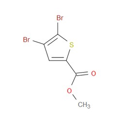 Aobchem&nbsp;Methyl 4 5-dibromothiophene-2-carboxylate | ≥97% | CAS 62224-24-2 | C6H4Br2O2S | 25g