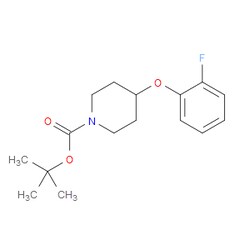 Aobchem&nbsp;1 1-Dimethylethyl 4-(2-fluorophenoxy)-1-piperidinecarboxylate | ≥95% | CAS 944808-08-6 | C16H22FNO3 | 500mg