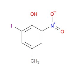 Aobchem&nbsp;2-Iodo-4-methyl-6-nitrophenol | ≥95% | CAS 69492-91-7 | C7H6INO3 | 5g