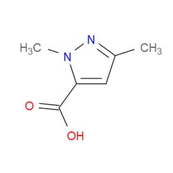 Aobchem&nbsp;1 3-Dimethyl-1H-pyrazole-5-carboxylic acid | ≥95% | CAS 5744-56-9 | C6H8N2O2 | 10g