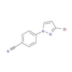 Aobchem&nbsp;Benzonitrile  4-(3-bromo-1H-pyrazol-1-yl)- | ≥95% | CAS 1622841-08-0 | C10H6BrN3 | 5g