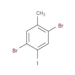 Aobchem&nbsp;1 4-Dibromo-2-iodo-5-methylbenzene | ≥97% | CAS 123568-21-8 | C7H5Br2I | 1g
