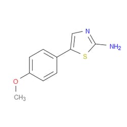 Aobchem&nbsp;5-(4-Methoxyphenyl)thiazol-2-amine | ≥95% | CAS 306280-31-9 | C10H10N2OS | 5g
