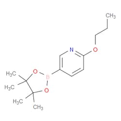 Aobchem&nbsp;2-Propoxy-5-(4 4 5 5-tetramethyl-1 3 2-dioxaborolan-2-yl)pyridine | ≥95% | CAS 1257553-85-7 | C14H22BNO3 | 1g