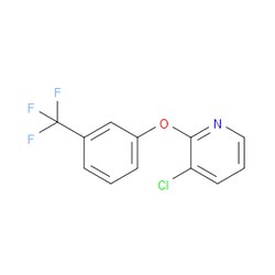 Aobchem&nbsp;3-Chloro-2-(3-(trifluoromethyl)phenoxy)pyridine | ≥95% | CAS 197565-66-5 | C12H7ClF3NO | 25g
