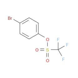 Aobchem&nbsp;4-Bromophenyl trifluoromethanesulfonate | ≥97% | CAS 66107-30-0 | C7H4BrF3O3S | 25g