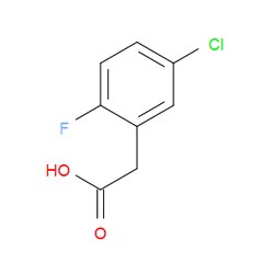 AOBCHEM&nbsp;2-(5-Chloro-2-fluorophenyl)acetic acid | ≥95% | CAS 261762-97-4 | C8H6ClFO2 | 25g