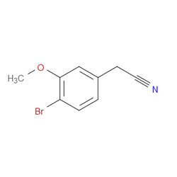 Aobchem&nbsp;2-(4-Bromo-3-methoxyphenyl)acetonitrile | ≥95% | CAS 113081-50-8 | C9H8BrNO | 5g