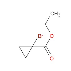 Aobchem&nbsp;Ethyl 1-bromocyclopropanecarboxylate | ≥95% | CAS 89544-83-2 | C6H9BrO2 | 25g