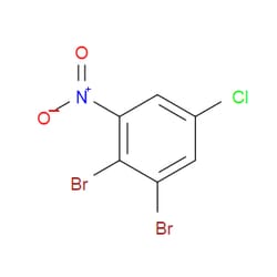 Aobchem&nbsp;1 2-Dibromo-5-chloro-3-nitrobenzene | ≥95% | CAS 96558-77-9 | C6H2Br2ClNO2 | 500mg