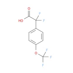 Aobchem&nbsp;-Difluoro-4-(trifluoromethoxy)benzeneacetic acid | ≥95% | CAS 1112044-47-9 | C9H5F5O3 | 5g