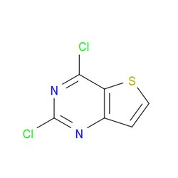 Aobchem&nbsp;2 4-Dichlorothieno[3 2-d]pyrimidine | ≥95% | CAS 16234-14-3 | C6H2Cl2N2S | 25g