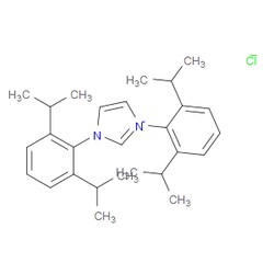Aobchem&nbsp;1 3-Bis(2 6-diisopropylphenyl)imidazolium chloride | ≥95% | CAS 250285-32-6 | C27H37ClN2 | 25g