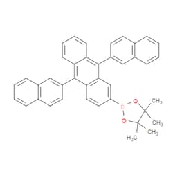 Aobchem&nbsp;2-[9 10-Bis(naphthalen-2-yl)anthracen-2-yl]-4 4 5 5-tetramethyl-1 3 2-dioxaborolane | ≥95% | CAS 624744-67-8 | C40H33BO2 | 1g