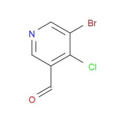 Aobchem&nbsp;5-Bromo-4-chloro-pyridine-3-carbaldehyde | ≥95% | CAS 1060802-24-5 | C6H3BrClNO | 10g