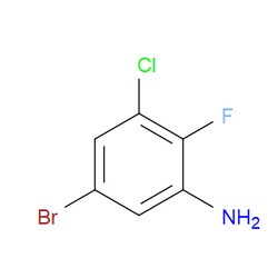 Aobchem&nbsp;5-Bromo-3-chloro-2-fluoroaniline | ≥95% | CAS 1517200-74-6 | C6H4BrClFN | 5g