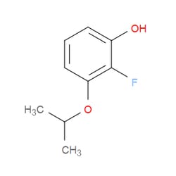 Aobchem&nbsp;2-Fluoro-3-isopropoxyphenol | ≥95% | CAS 1243452-19-8 | C9H11FO2 | 250mg