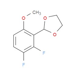 Aobchem&nbsp;2-(2 3-Difluoro-6-methoxyphenyl)-1 3-dioxolane | ≥95% | CAS 773087-20-0 | C10H10F2O3 | 1g