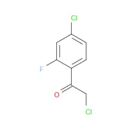 Aobchem&nbsp;2-Chloro-1-(4-chloro-2-fluorophenyl)ethanone | ≥95% | CAS 299411-67-9 | C8H5Cl2FO | 1g
