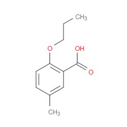 Aobchem&nbsp;5-Methyl-2-propoxybenzoic acid | ≥97% | CAS 93351-66-7 | C11H14O3 | 500mg
