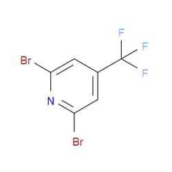 Aobchem&nbsp;2 6-Dibromo-4-(trifluoromethyl)pyridine | ≥97% | CAS 1000152-84-0 | C6H2Br2F3N | 25g