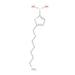 Aobchem&nbsp;5-N-Octylthiophene-2-boronic acid | ≥97% | CAS 949933-17-9 | C12H21BO2S | 250mg