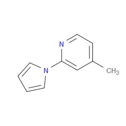 Aobchem&nbsp;4-Methyl-2-(1H-pyrrol-1-yl)pyridine | ≥95% | CAS 90996-18-2 | C10H10N2 | 5g