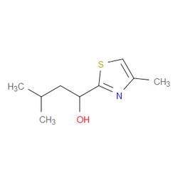 Aobchem&nbsp;4-Methyl- -(2-methylpropyl)-2-thiazolemethanol | ≥95% | CAS 59052-40-3 | C9H15NOS | 5g