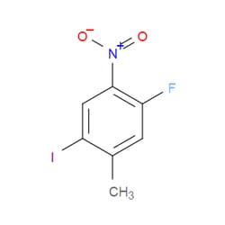 Aobchem&nbsp;1-Fluoro-4-iodo-5-methyl-2-nitrobenzene | ≥95% | CAS 1803811-31-5 | C7H5FINO2 | 500mg