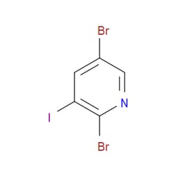 Aobchem&nbsp;2 5-Dibromo-3-iodopyridine | ≥97% | CAS 1214383-63-7 | C5H2Br2IN | 500mg