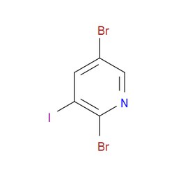 Aobchem&nbsp;2 5-Dibromo-3-iodopyridine | ≥97% | CAS 1214383-63-7 | C5H2Br2IN | 250mg