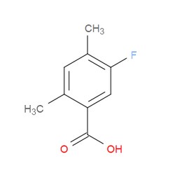 Aobchem&nbsp;5-Fluoro-2 4-dimethylbenzoic acid | ≥97% | CAS 1427418-59-4 | C9H9FO2 | 5g