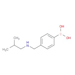 Aobchem&nbsp;4-[[(2-Methylpropyl)amino]methyl]phenylboronic acid | ≥97% | CAS 397843-60-6 | C11H18BNO2 | 500mg