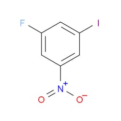 Aobchem&nbsp;1-Fluoro-3-iodo-5-nitrobenzene | ≥95% | CAS 3819-88-3 | C6H3FINO2 | 25g