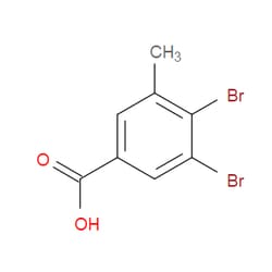 Aobchem&nbsp;3 4-Dibromo-5-methylbenzoic acid | ≥97% | CAS 1564638-18-1 | C8H6Br2O2 | 250mg