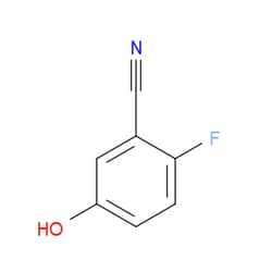 Aobchem&nbsp;2-Fluoro-5-hydroxybenzonitrile | ≥95% | CAS 104798-53-0 | C7H4FNO | 5g