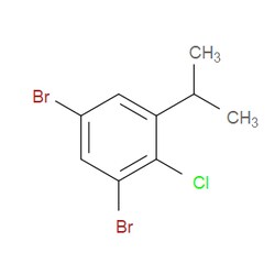 Aobchem&nbsp;1 5-Dibromo-2-chloro-3-isopropylbenzene | ≥95% | CAS 1160575-03-0 | C9H9Br2Cl | 25g