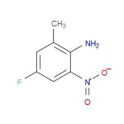 Aobchem&nbsp;4-Fluoro-2-methyl-6-nitroaniline | ≥97% | CAS 147285-87-8 | C7H7FN2O2 | 25g