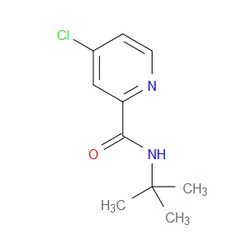 Aobchem&nbsp;4-Chloro-N-(1 1-dimethylethyl)-2-pyridinecarboxamide | ≥97% | CAS 1007207-76-2 | C10H13ClN2O | 5g