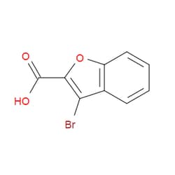 Aobchem&nbsp;3-Bromobenzofuran-2-carboxylic acid | ≥97% | CAS 38281-53-7 | C9H5BrO3 | 500mg