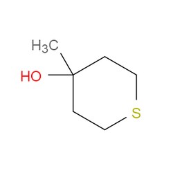 Aobchem&nbsp;4-Methyltetrahydro-2H-thiopyran-4-ol | 95% | CAS 38447-82-4 | C6H12OS | 5g