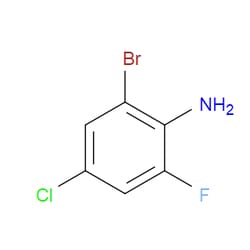 Aobchem&nbsp;2-Bromo-4-chloro-6-fluoroaniline | ≥97% | CAS 195191-47-0 | C6H4BrClFN | 100g