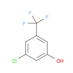 Aobchem&nbsp;3-Chloro-5-(trifluoromethyl)phenol | ≥97% | CAS 570391-18-3 | C7H4ClF3O | 25g