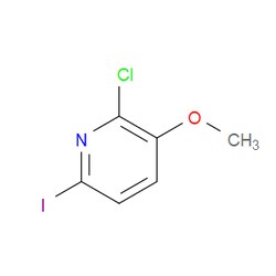 Aobchem&nbsp;2-Chloro-6-iodo-3-methoxypyridine | ≥95% | CAS 1171918-91-4 | C6H5ClINO | 10g
