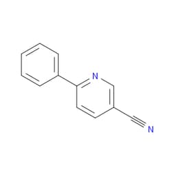 Aobchem&nbsp;6-Phenyl-3-pyridinecarbonitrile | ≥97% | CAS 39065-54-8 | C12H8N2 | 5g