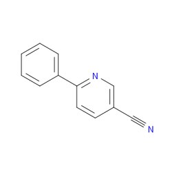 Aobchem&nbsp;6-Phenyl-3-pyridinecarbonitrile | ≥97% | CAS 39065-54-8 | C12H8N2 | 250mg