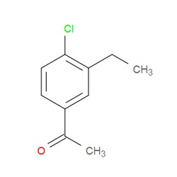 Aobchem&nbsp;Ethanone  1-(4-chloro-3-ethylphenyl)- | ≥95% | CAS 860537-23-1 | C10H11ClO | 1g